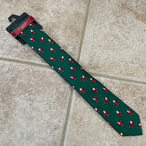 St. Nicholas Square Santa Christmas Holiday Party Tie - Picture 2 of 16